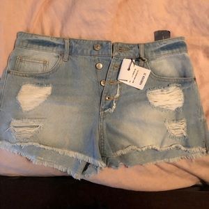 forever 21 jean shorts. brand new with tags!